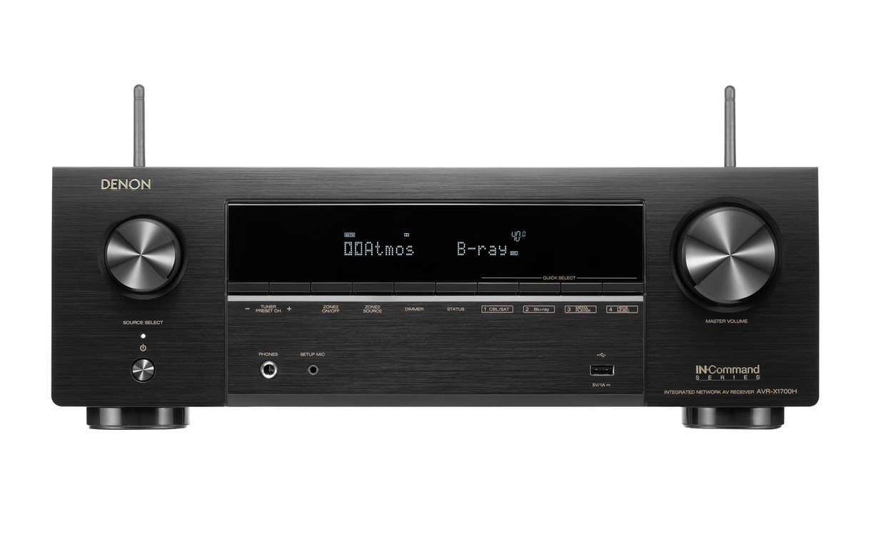 RECEIVER DENON AVRX 1700H BLK